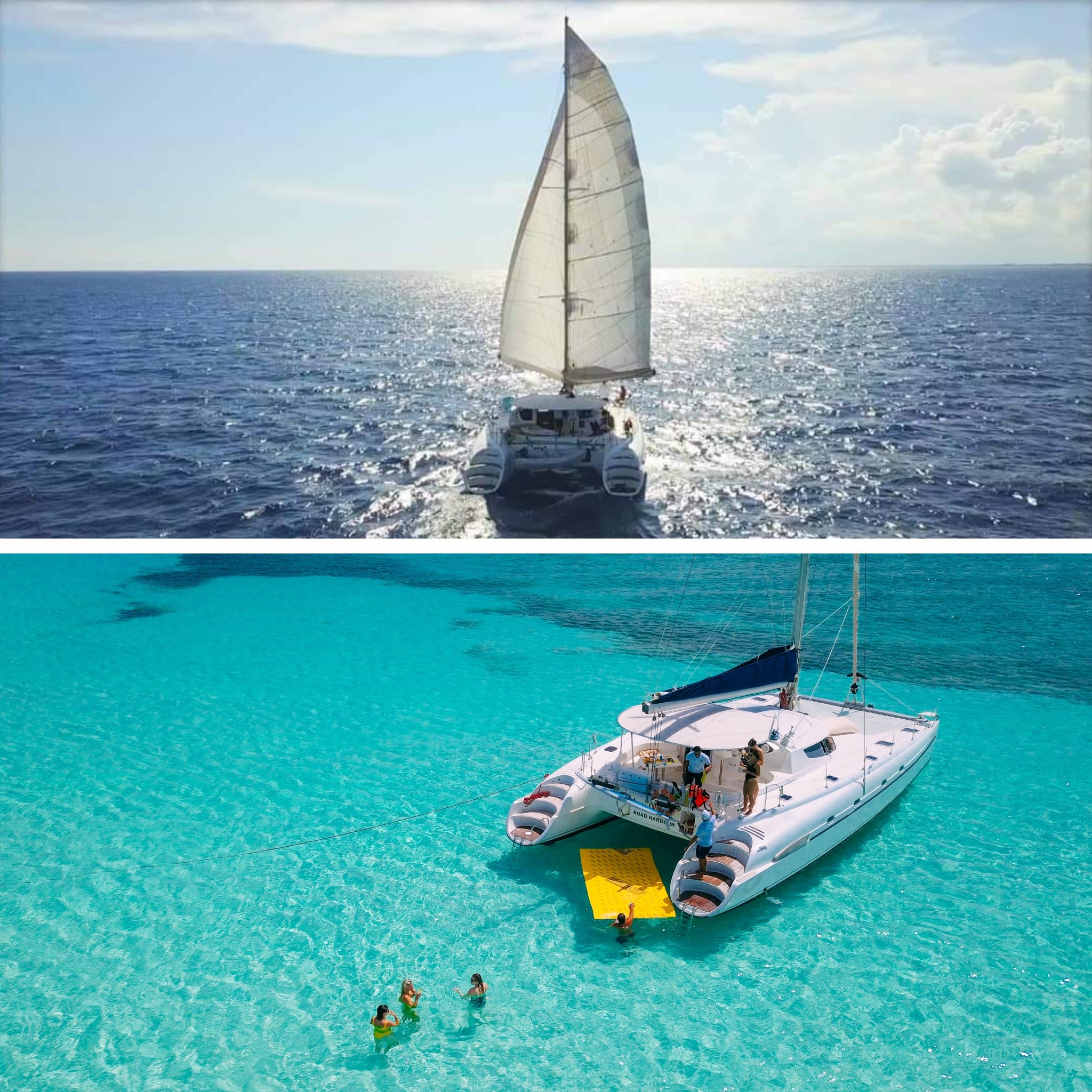 LAZY LINDA - 46 ft Catamaran | DEPARTURE TIME: 03:00 PM