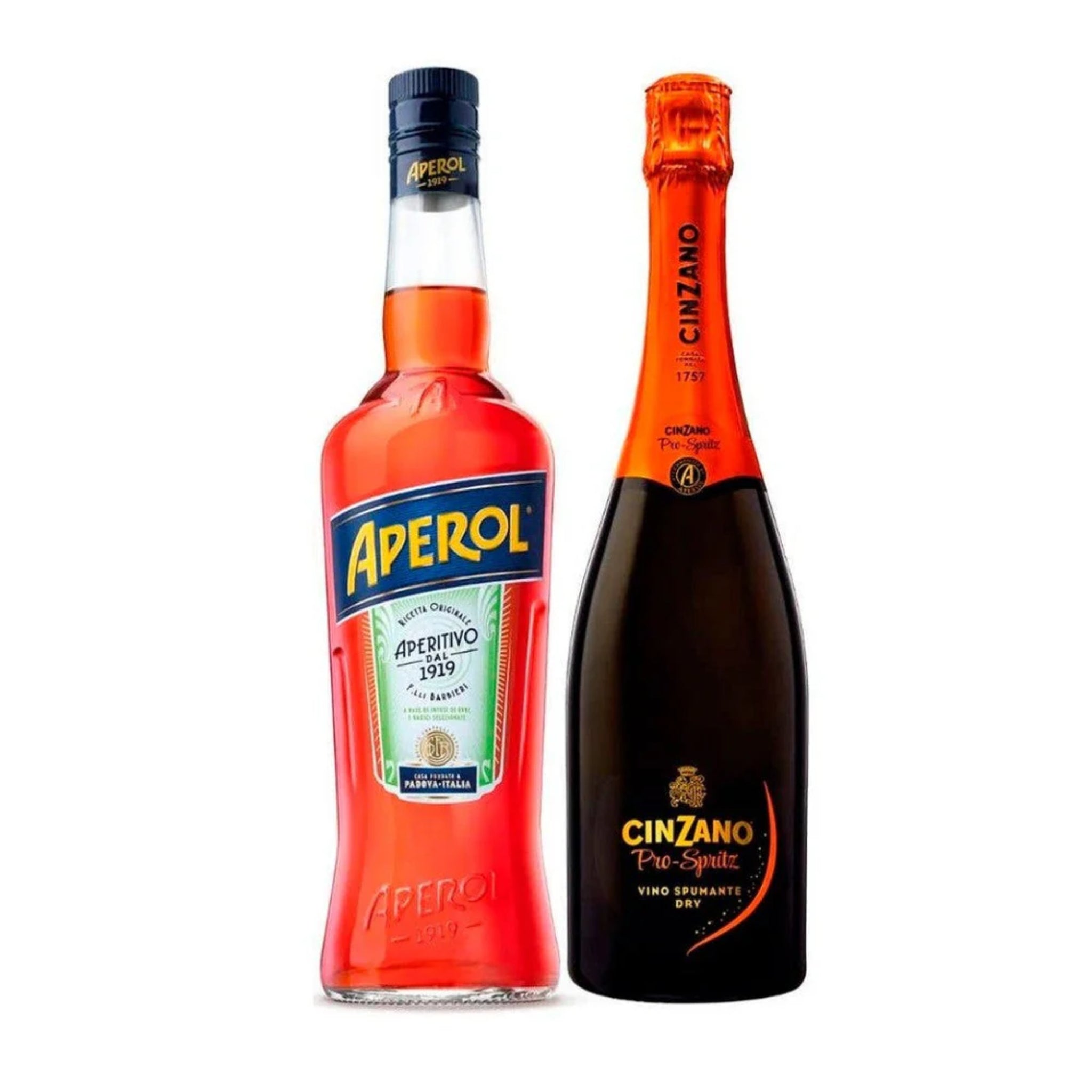 Aperitivo Aperol 700 ML & Cinzano Pro 700 ML - Beyond the Experience® - Liqueurs