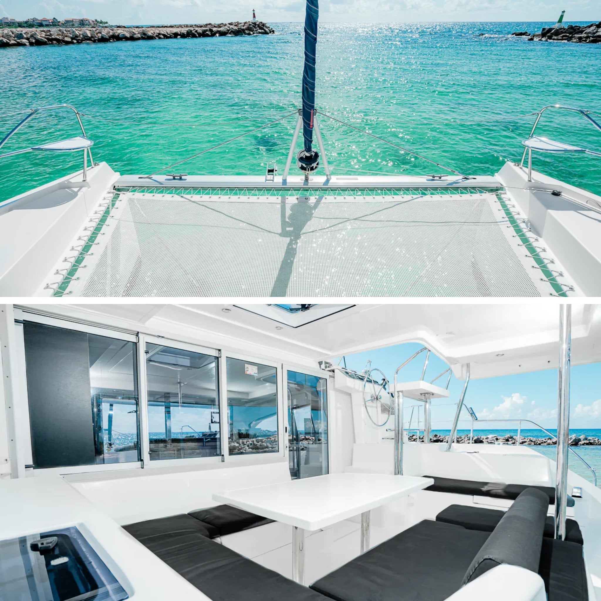 LEOPARD - 44 ft Catamaran | DEPARTURE TIME: 03:00 PM - Beyond the Experience® - Catamaran