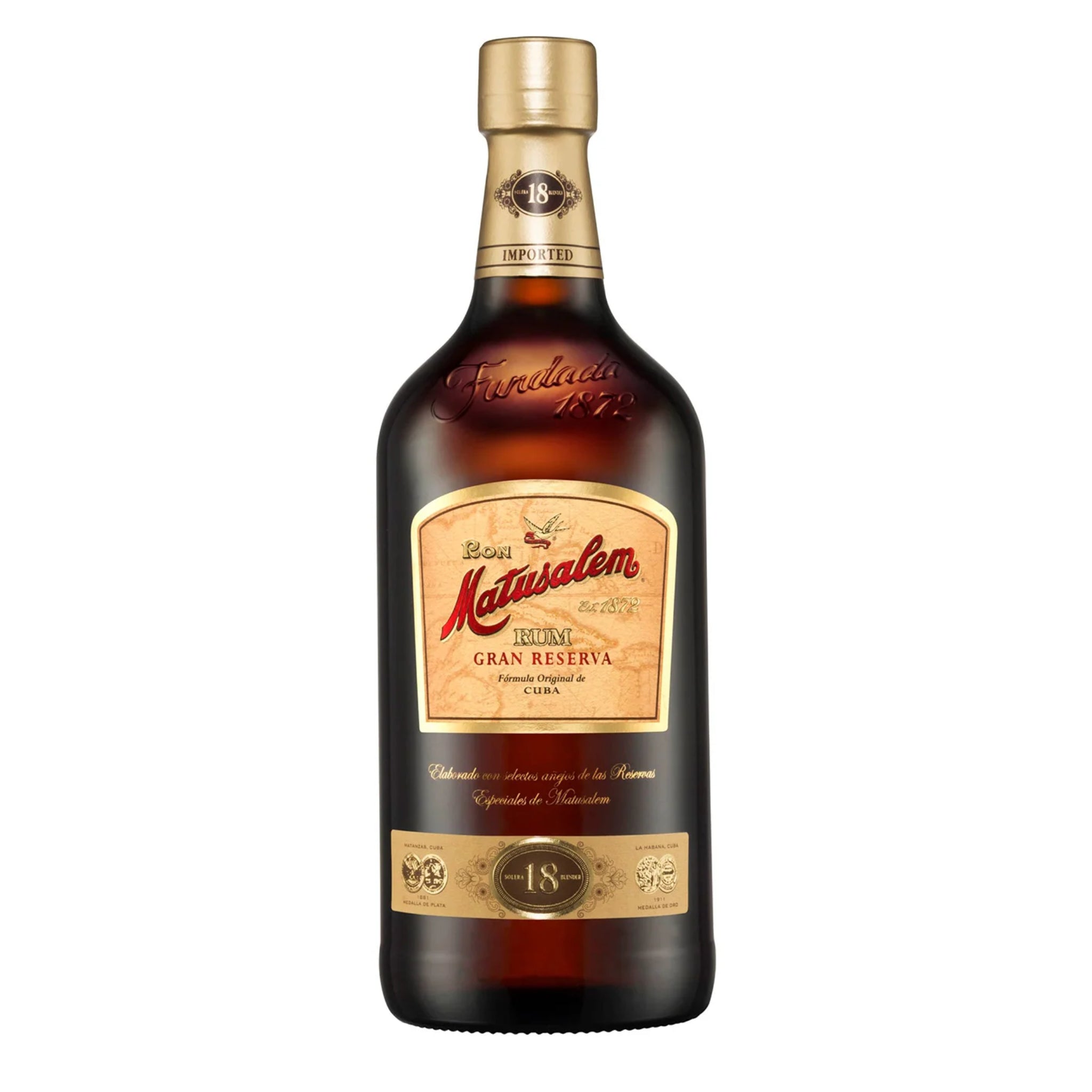 Matusalem Añejo Rum 18 Years 750 ML - Beyond the Experience® - Rum