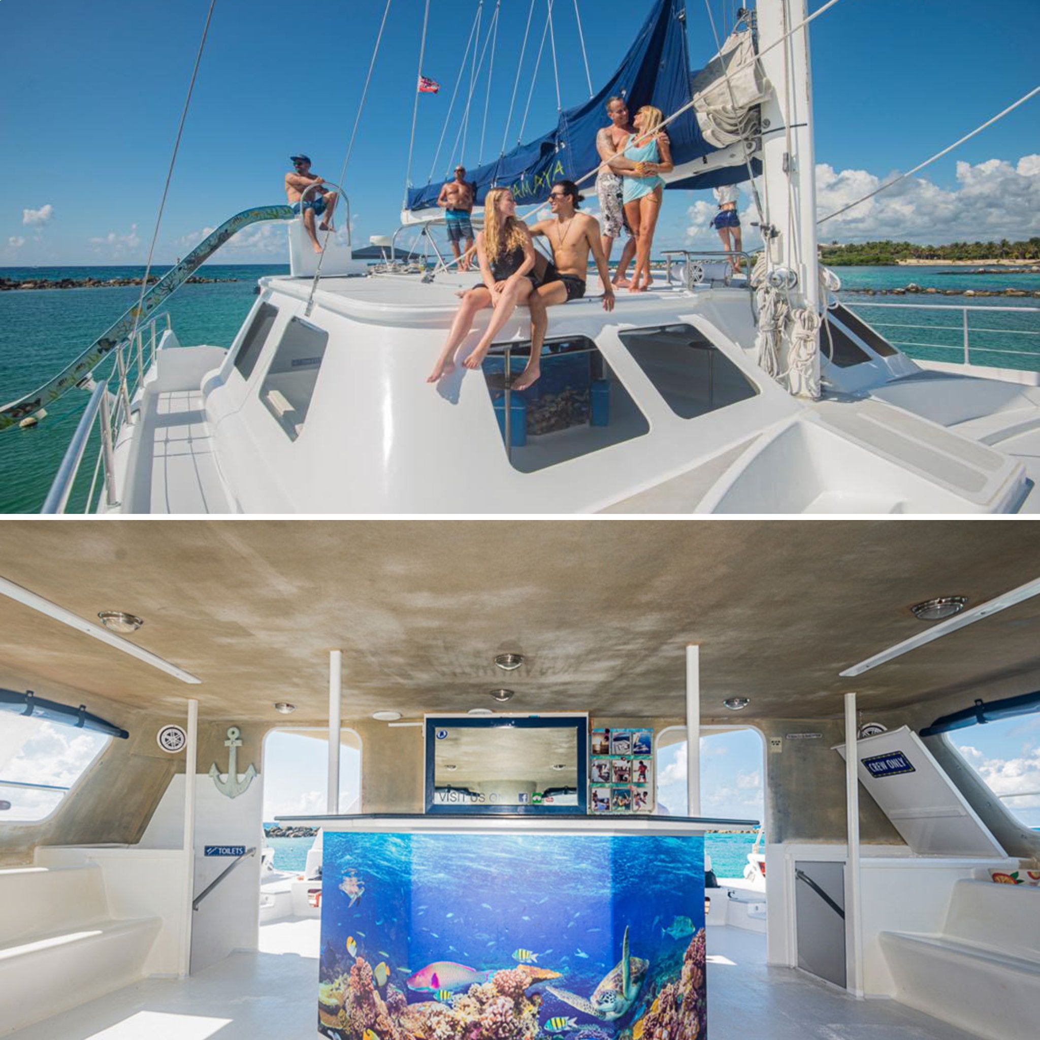 MAYAKAT - 65 ft Catamaran | DEPARTURE TIME: 03:00 PM - Beyond the Experience® - Catamaran