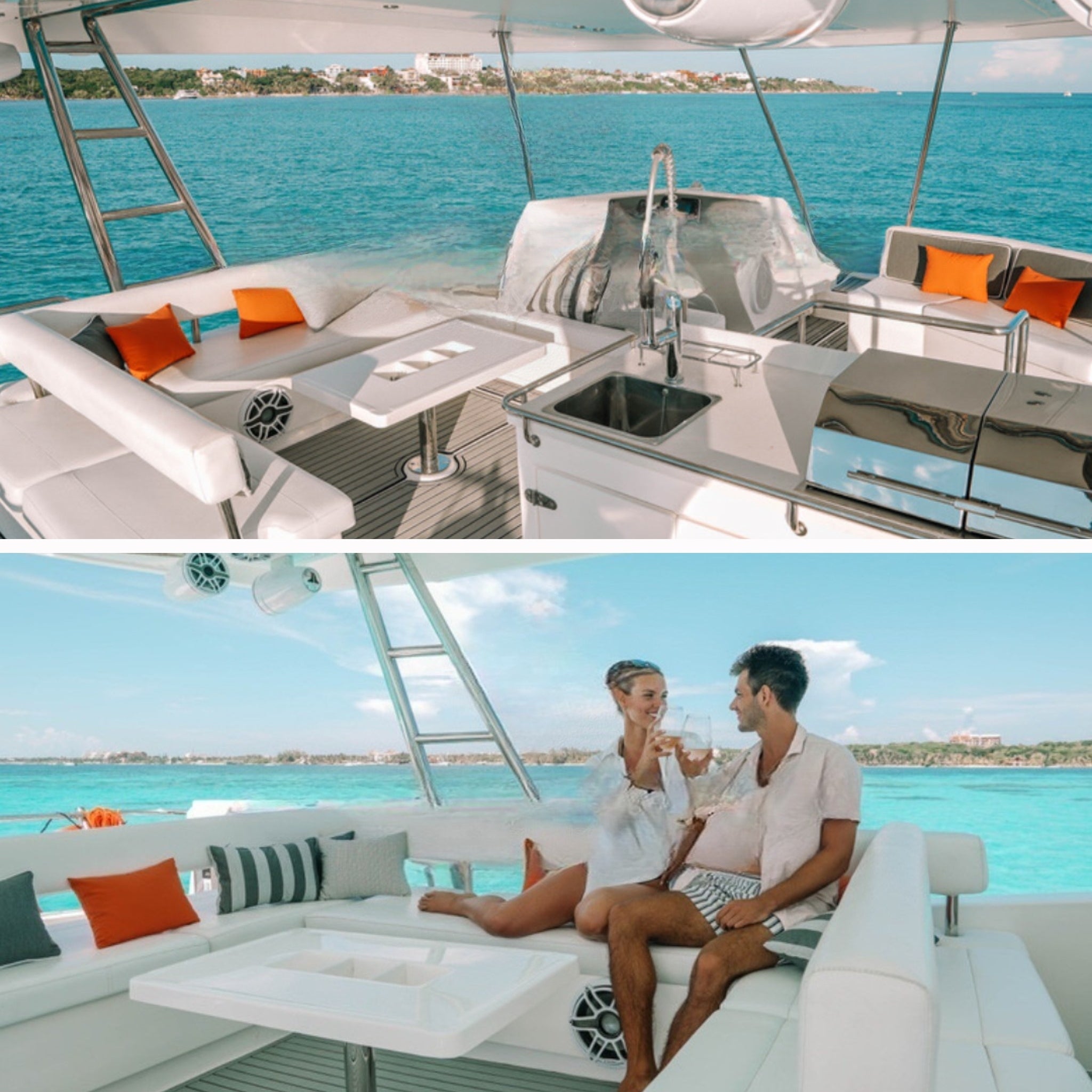 TRUCO III - 51 ft PowerCat |PLATINUM BAR| DEPARTURE TIME: 02:00 PM - Beyond the Experience® - Catamaran